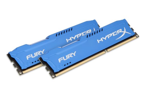 Оперативна пам'ять Kingston HyperX Fury 16 Gb (2x8 Gb) DIMM DDR3 1866 МГц HX318C10FK2/16