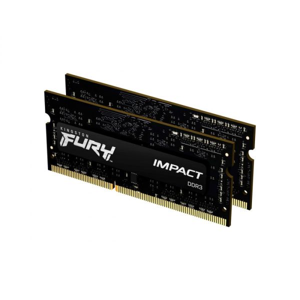 Оперативна пам'ять Kingston HyperX Impact 16 Gb (2x8 Gb) SO-DIMM DDR3L 2133 МГц HX321LS11IB2K2/16