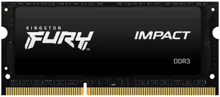 Оперативна пам'ять Kingston HyperX Impact 8 Gb SO-DIMM DDR3L 1600 МГц HX316LS9IB/8