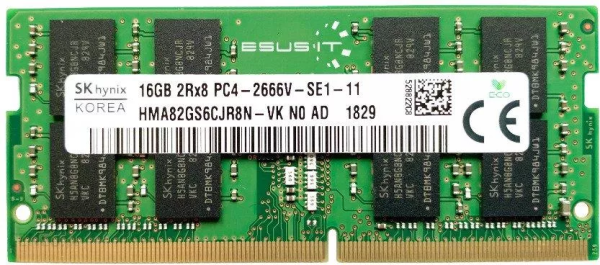Оперативна пам'ять Hynix 16 GB SO-DIMM DDR4 2666 MHz